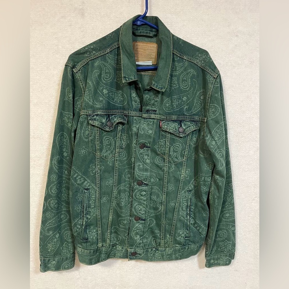 Levi matching denim suit